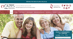Desktop Screenshot of cazesfamilydentistry.com